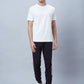 Men Yellow Slim Fit Print Cotton Blend T-Shirt