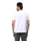 Park Avenue Men Orange Print Slim Fit Cotton Blend Fold Neck T-Shirt