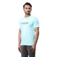 Park Avenue Men Yellow Print Slim Fit Cotton Blend Fold Neck T-Shirt