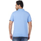 Park Avenue Men White Print Slim Fit Cotton Blend Round Neck T-Shirt
