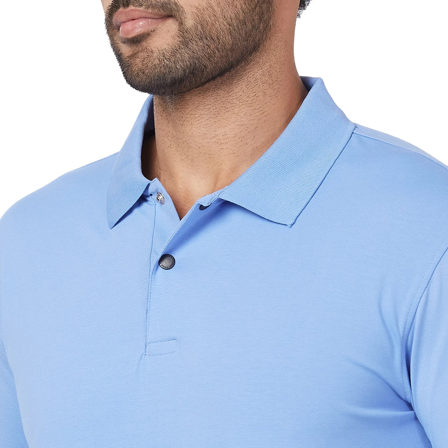 Park Avenue Men White Print Slim Fit Cotton Blend Round Neck T-Shirt