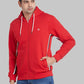 Raymond Men White Solid Regular Fit Cotton Blend Sweatshirt