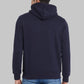 Raymond Men Black Solid Regular Fit Cotton Blend Sweatshirt