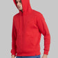 Raymond Men White Solid Regular Fit Cotton Blend Sweatshirt