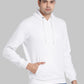 Raymond Men Grey Solid Regular Fit Cotton Blend High Neck Sweatshirt