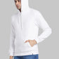 Raymond Men Grey Solid Regular Fit Cotton Blend High Neck Sweatshirt