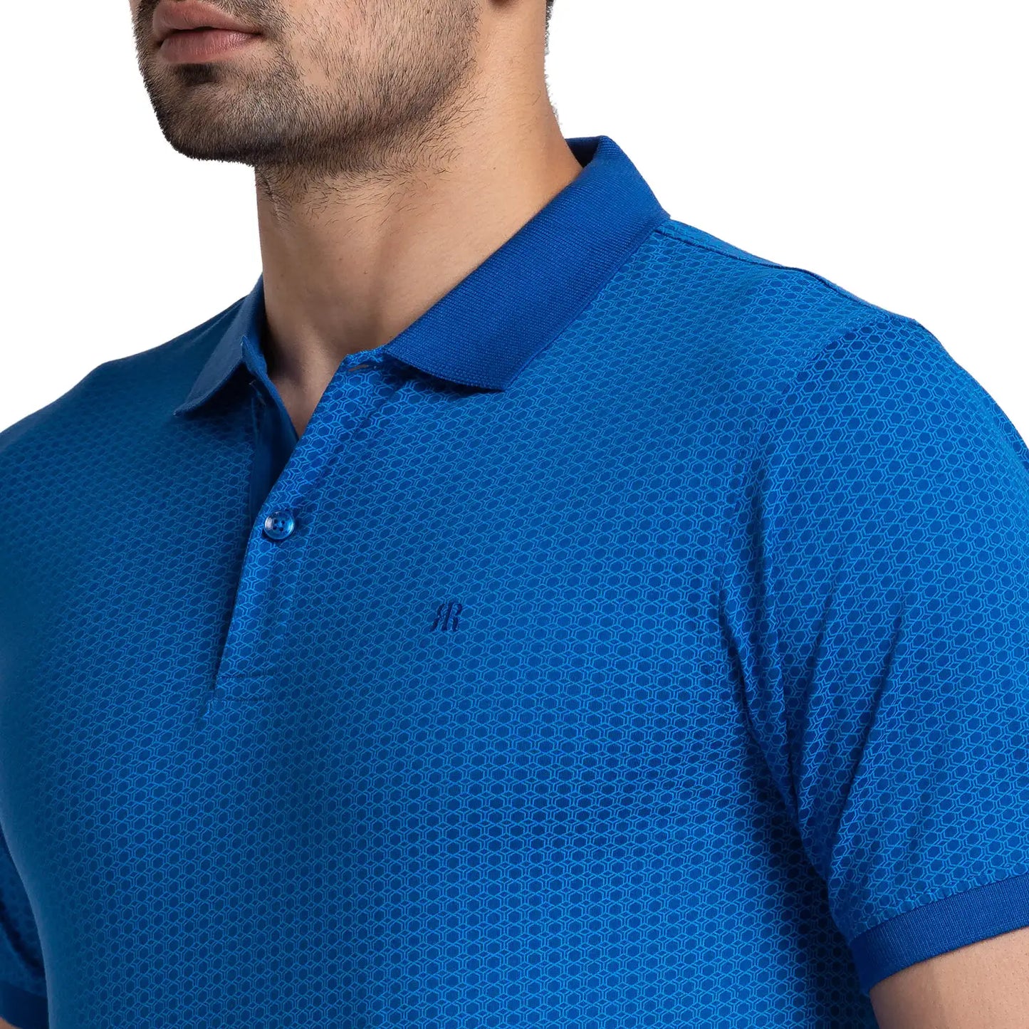 Men Regular Fit Green Polo
