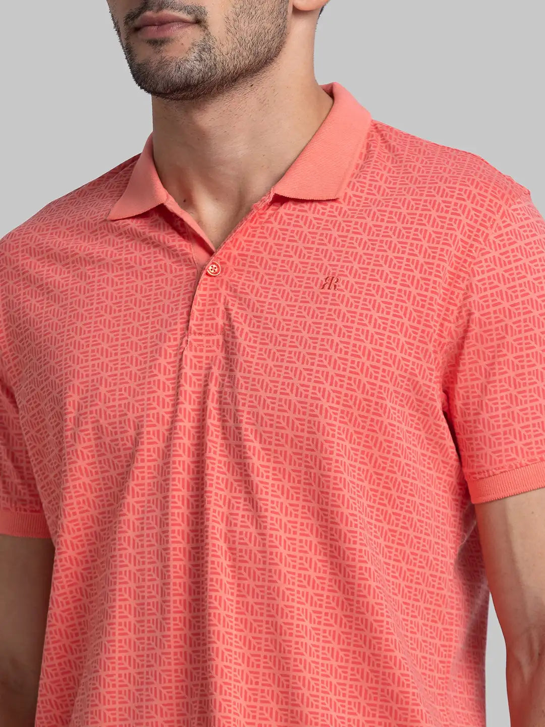 Men Slim Fit Dark Maroon Polo