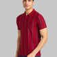 Men Slim Fit Dark Green Polo