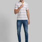 Men Contemporary Fit Dark Blue Polo