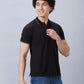Raymond Men Red Solid Contemporary Fit Cotton T-Shirt