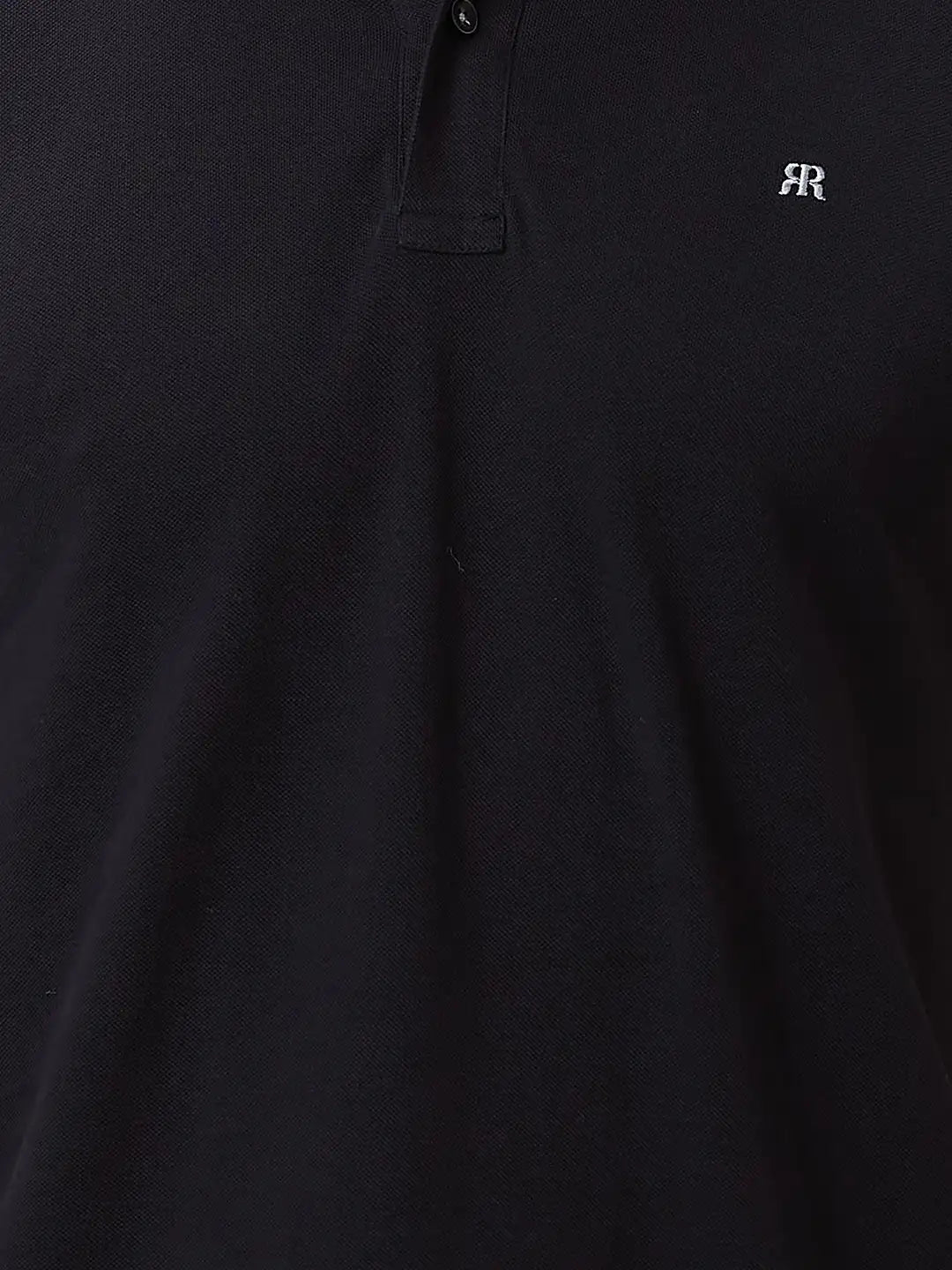 Raymond Men Red Solid Contemporary Fit Cotton T-Shirt