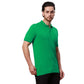 Raymond Men Petrol Solid Contemporary Fit Cotton T-Shirt