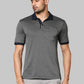 Men Contemporary Fit Dark Blue Polo