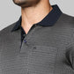 Men Contemporary Fit Dark Blue Polo