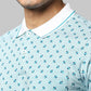 Men Slim Fit Green Shirt