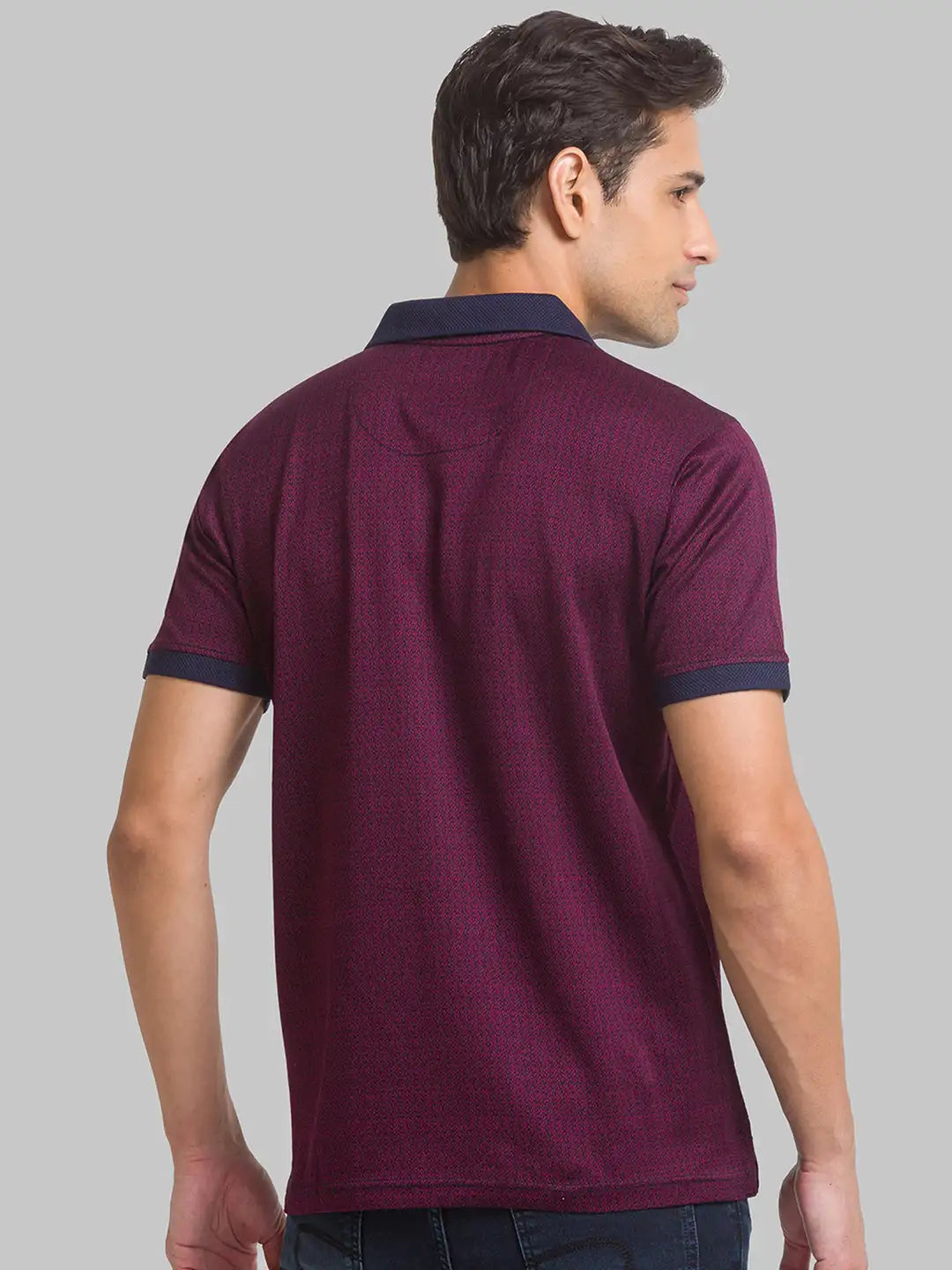 Men Regular Fit Green T-Shirt & Polo