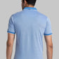 Men Regular Fit Blue Polo