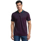 Men Slim Fit Fancy Blue Polo