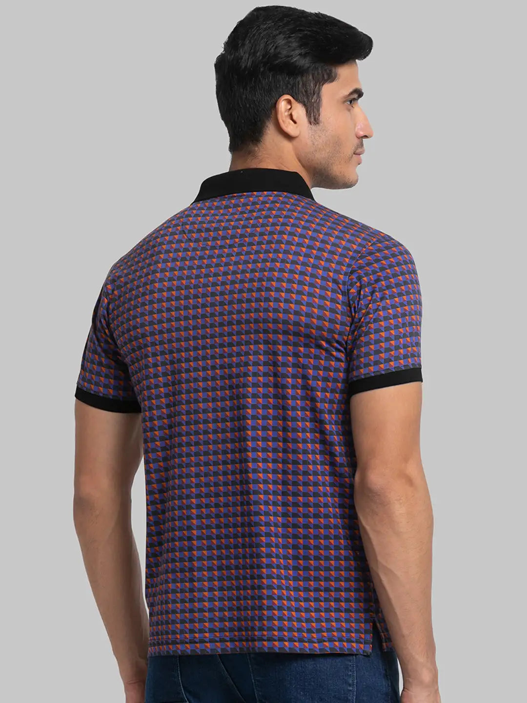 Men Regular Fit Green T-Shirt & Polo