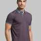 Men Regular Fit Maroon T-Shirt & Polo