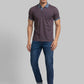 Men Regular Fit Maroon T-Shirt & Polo
