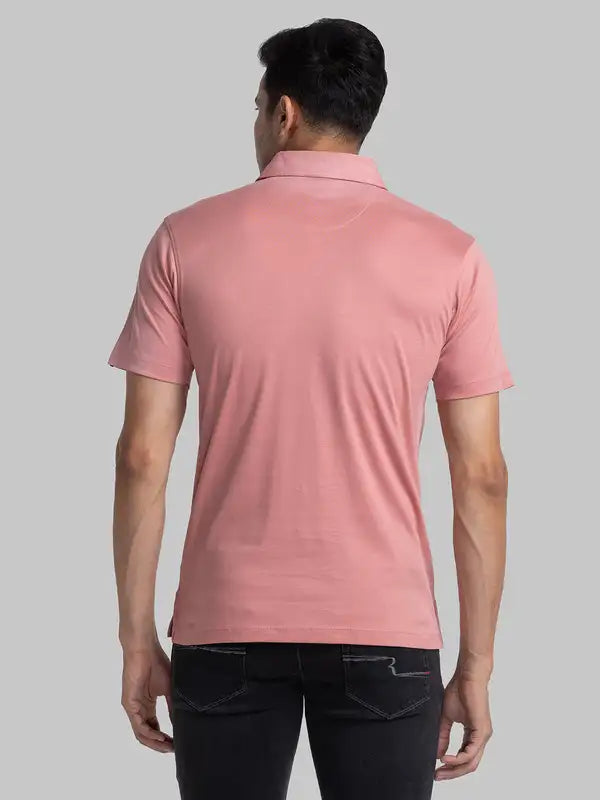 Men Contemporary Fit Green T-Shirt