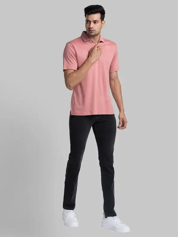 Men Contemporary Fit Green T-Shirt