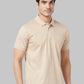 Men Orange Classic Fit Supima Cotton T-Shirt