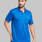 Raymond Men Brown Jacquard Contemporary Fit Cotton T-Shirt