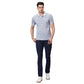 Men Orange Regular Fit Print Cotton T-Shirt