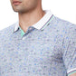Men Orange Regular Fit Print Cotton T-Shirt