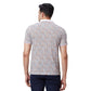 Men Black Contemporary Fit Print Cotton T-Shirt