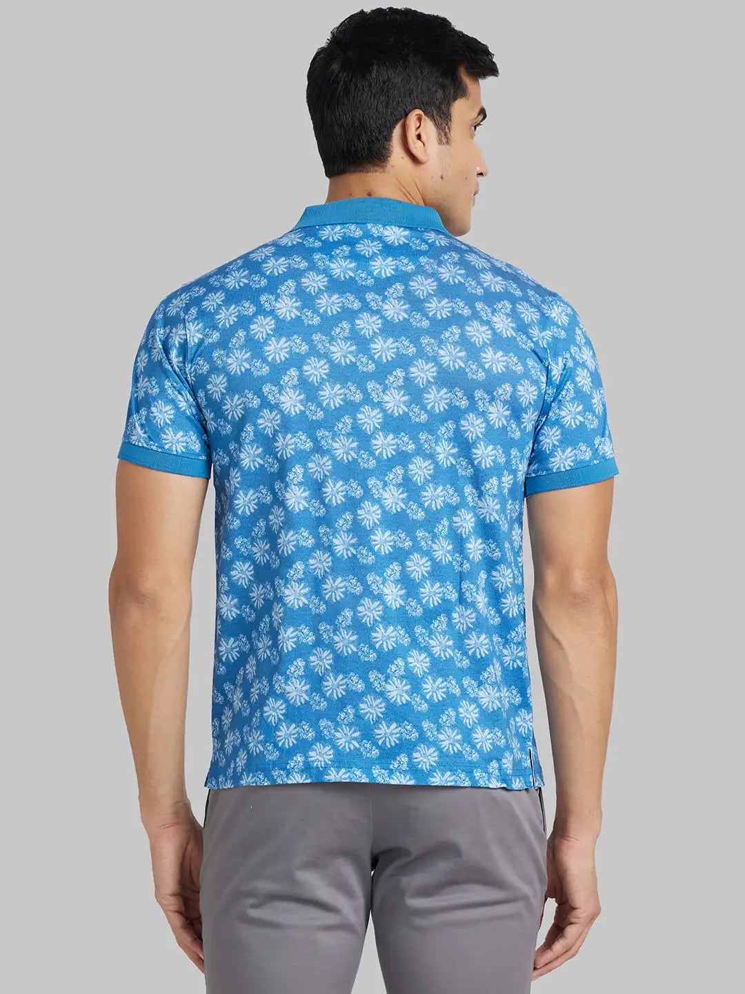 Men Contemporary Fit Green T-Shirt