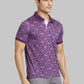Men Grey Contemporary Fit Print Cotton T-Shirt