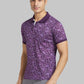 Men Grey Contemporary Fit Print Cotton T-Shirt
