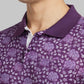 Men Grey Contemporary Fit Print Cotton T-Shirt