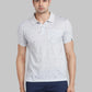 Men Red Contemporary Fit Print Cotton T-Shirt