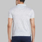 Men Red Contemporary Fit Print Cotton T-Shirt