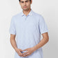 Raymond Contemporary Fit Woven Design Light Red T-Shirt