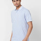 Raymond Contemporary Fit Woven Design Light Red T-Shirt