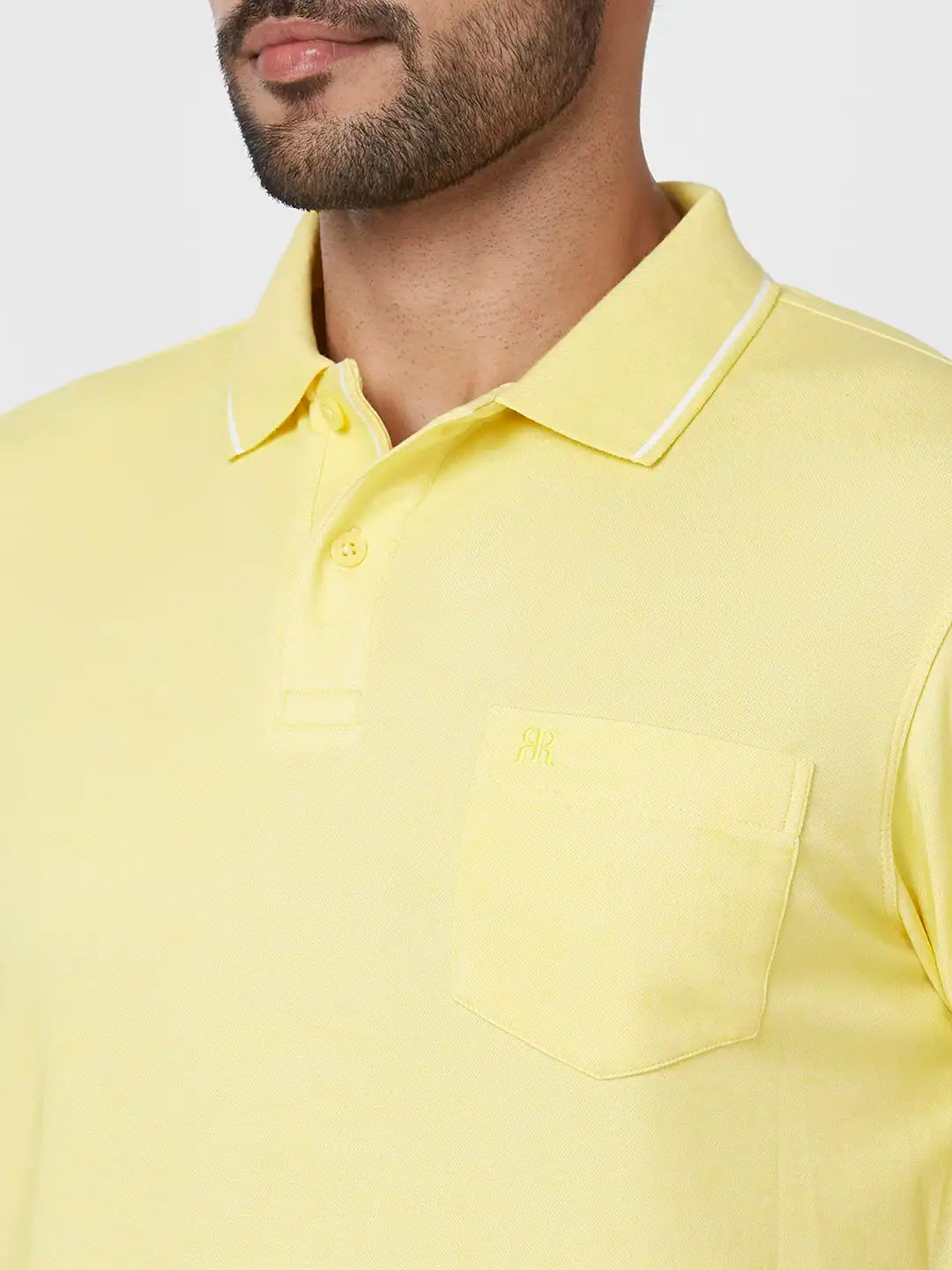Raymond Contemporary Fit Solid White T-Shirt