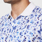 Raymond Contemporary Fit Printed Medium Brown T-Shirt