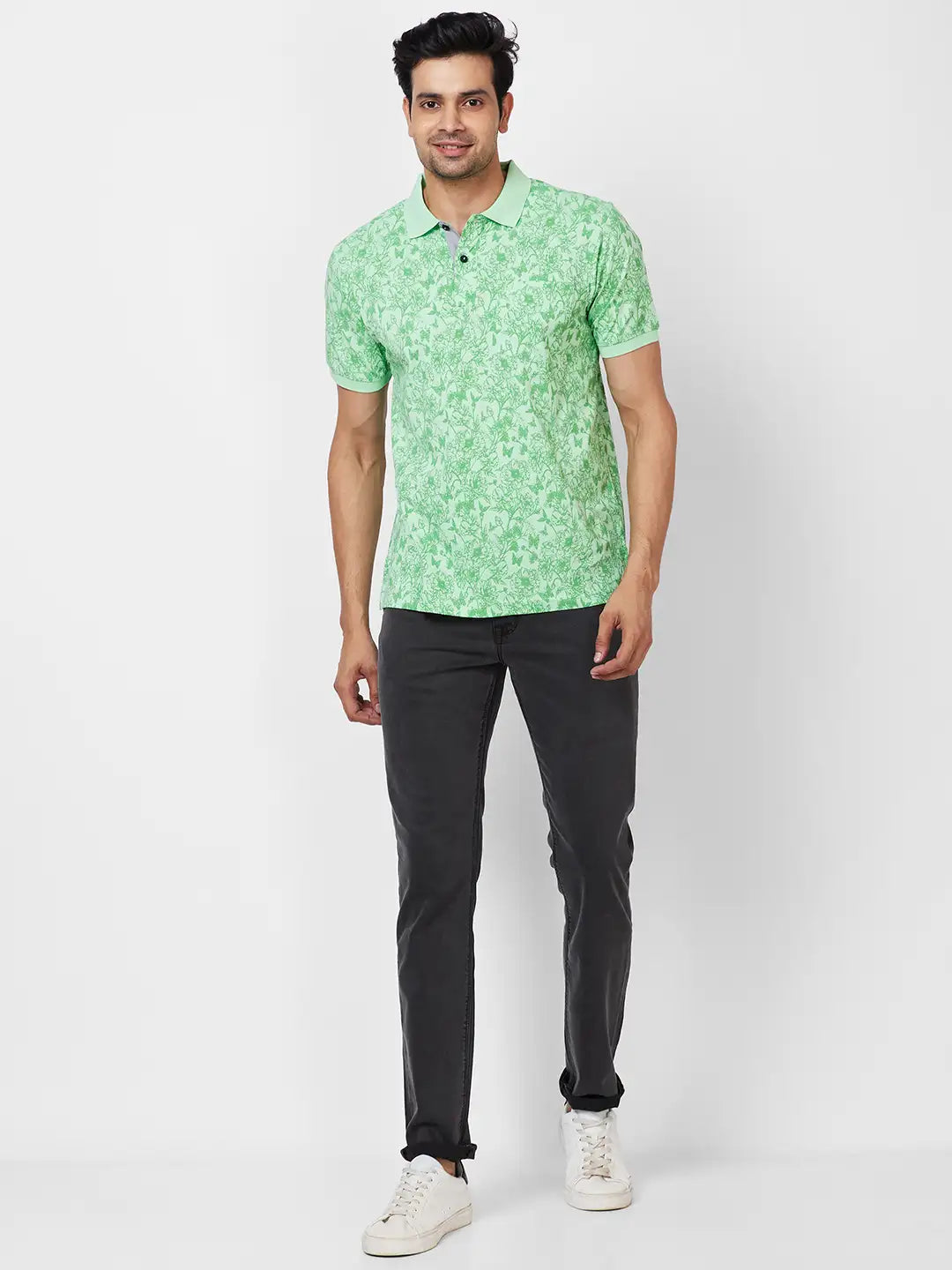 Raymond Contemporary Fit Solid White Shirt