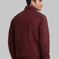 Men Regular Fit Blue Jacket