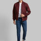 Men Regular Fit Blue Jacket
