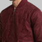 Men Regular Fit Blue Jacket
