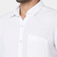 Raymond Slim Fit Woven Design Dark Green Shirt
