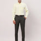Raymond Men Blue Jacquard Slim Fit Cotton Regular Collar Shirt