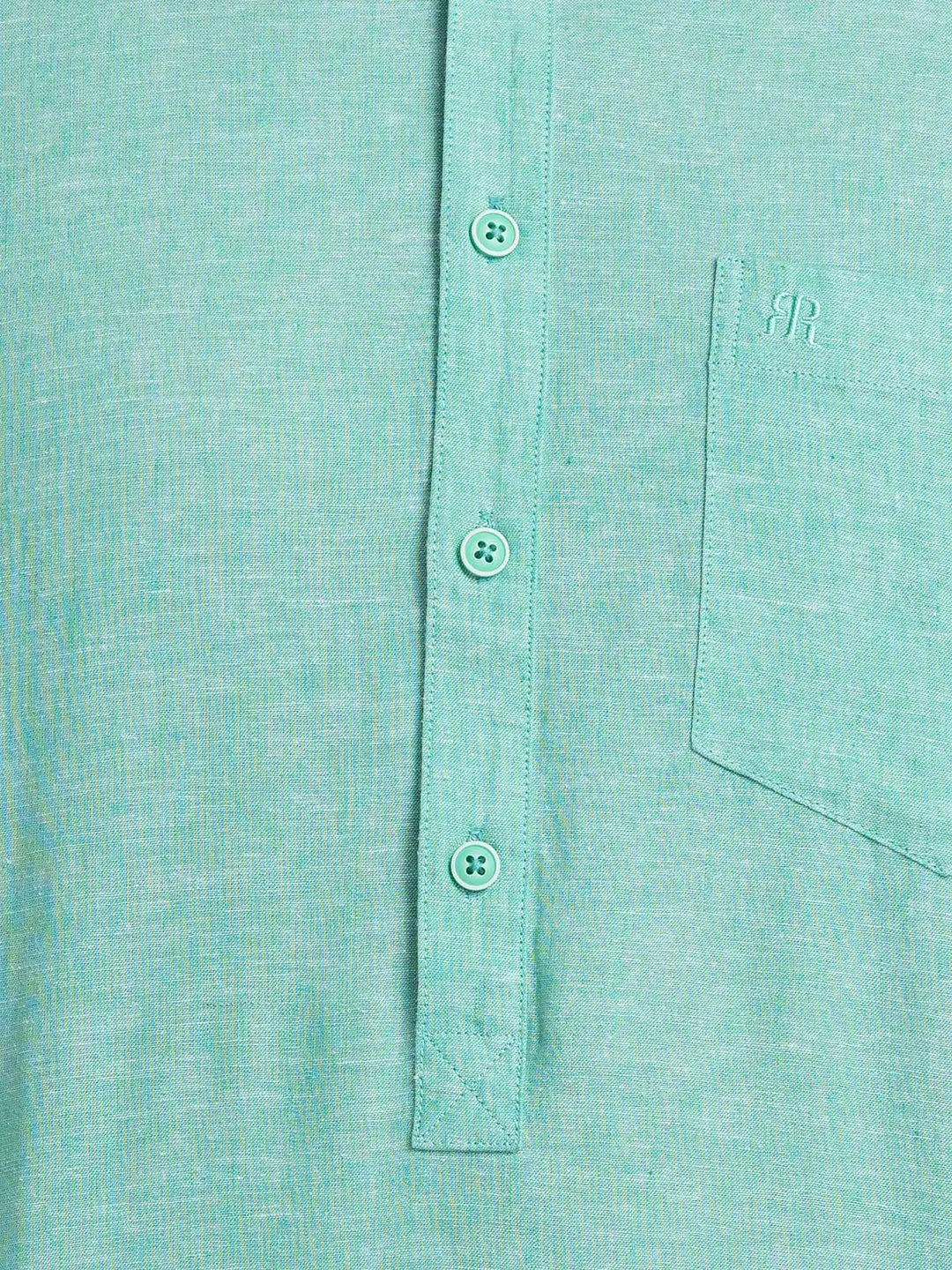 Men Red Contemporary Fit Solid Cotton Shirts